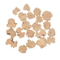 thumbnail image 1 of KLKCMS Wood Log Slices Small Wooden Log Slices for DIY Project Home Decor Wood Crafts 20pcs, 1 of 9