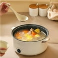 thumbnail image 3 of Electric Simmer Pot - Electric Hot Pot Cooker Skillet, Multi-functional Electric Cooker for Cooking Frying, Portable Electric Skillet with Non-stick Surface, Cooking Pot for Dorm Small Kitchen, 6.5L, 3 of 3