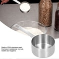thumbnail image 3 of 304 Stainless Steel Measuring Cup Kitchen Baking Measuring Spoon with Scale Cooking Accessories1/4cup, 3 of 4