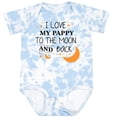 thumbnail image 3 of Inktastic I Love My Pappy to the Moon and Back Boys or Girls Baby Bodysuit, 3 of 5