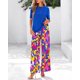 thumbnail image 2 of Conjunto de pantalones PRETTYGARDEN para mujer, verano 2025, estampado floral, 2 of 9