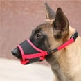 thumbnail image 5 of Dog Muzzle Anti-Biting Barking Nylon Mesh Breathable Pet Muzzle Adjustable Mouth Cover for Small Medium Dog, 5 of 8