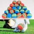 thumbnail image 6 of 80 Pcs Golf BallsSoft Foam Garden Golf Balls Practice Golf Balls Sponge Rainbow Golf Balls for Indoor Outdoor, 6 of 7