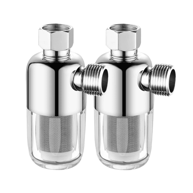 Acero Inoxidable Filtro Purificador De Agua Para El Hogar 2p MaluberoPlateado