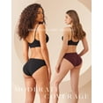 thumbnail image 2 of Cotton Underwear for Women 7 Pack Bikini Panties Breathable Ladies Underwear Invisible Hipster Panties Women briefs, 2 of 6