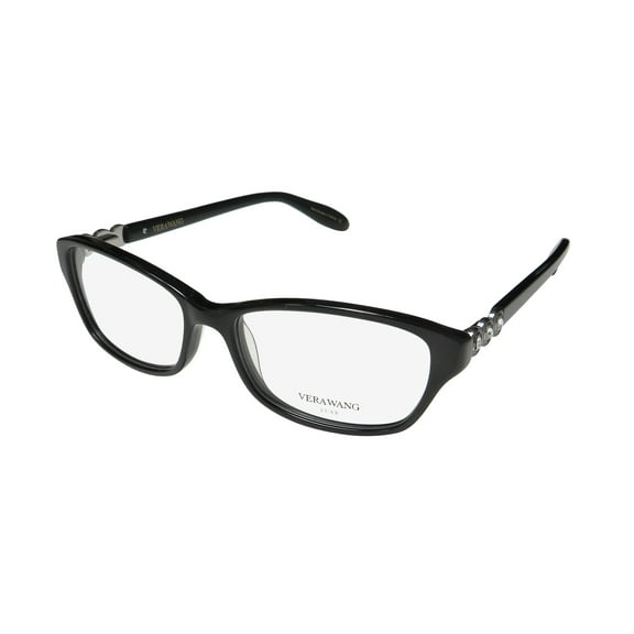 VERA WANG Eyeglasses ELGANTINE Black 52MM