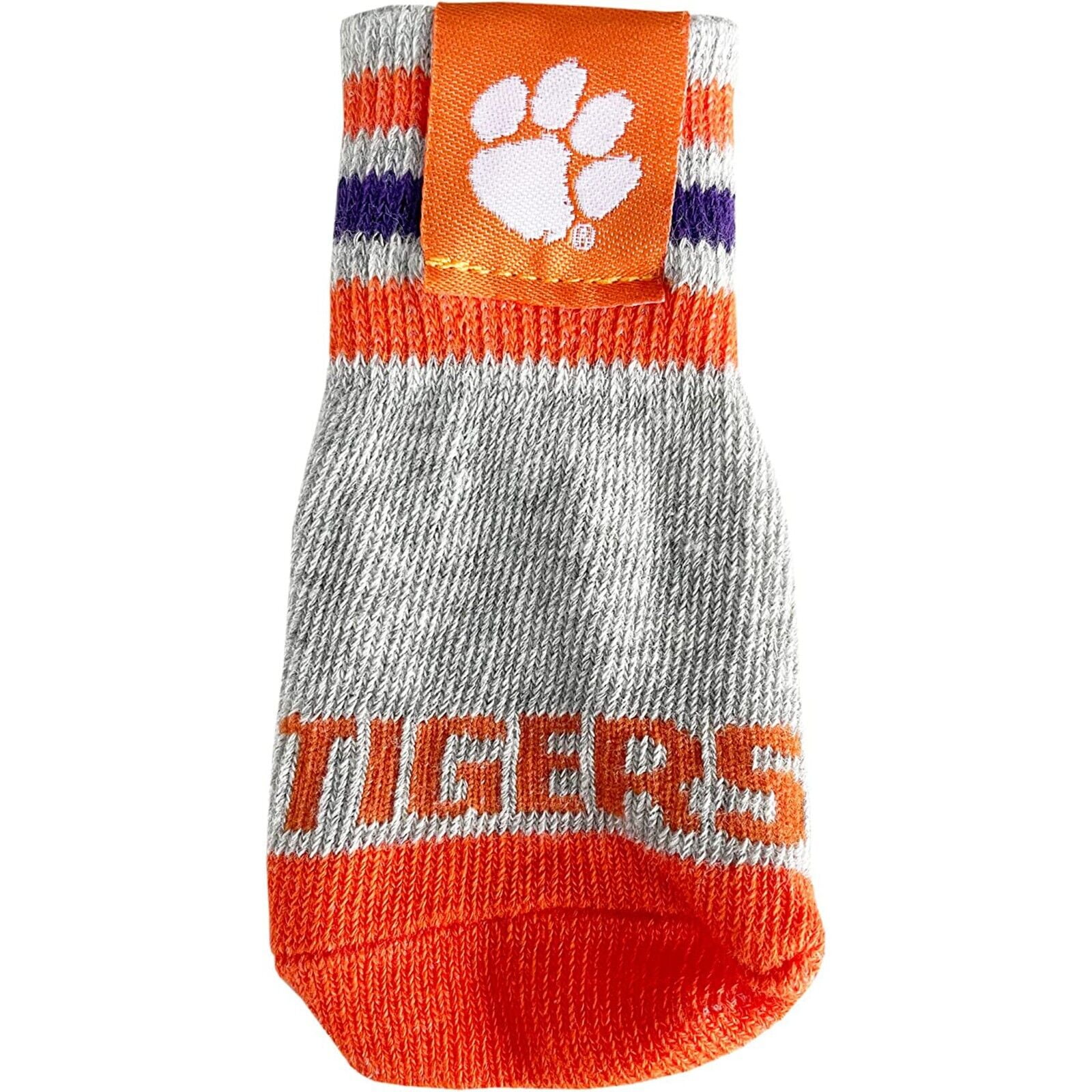 NCAA Anti Slip Dog Socks with Elastic Ribbed Top Indoor/Outdoor Paw Protection