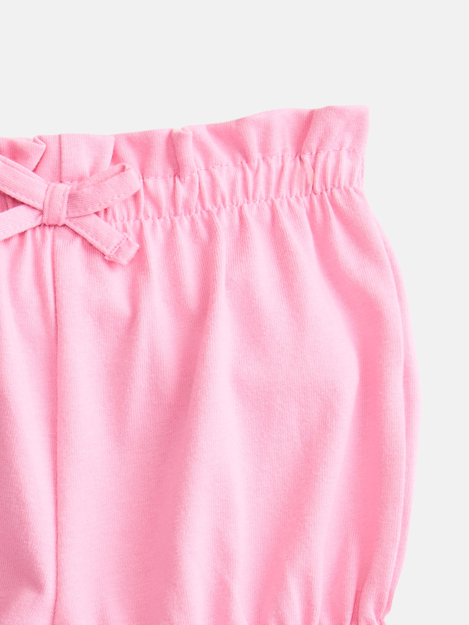 Wonder Nation Baby Girls' Bubble Shorts, 3-Pack, Sizes 0M-24M
