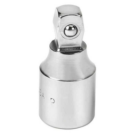 3/8" Drive Wobble Extension, 1" Overall Length, Chrome Finish, Ball & Spring Socket Retention. Provides 16° of Additional Accessibility. Williams® USA # JHWB-201