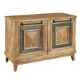 thumbnail image 1 of Pierre Rustique Insérer Deux Portes Coffre en Bois, 1 of 9