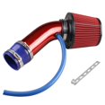 thumbnail image 1 of Sporacingrts Tubo De Entrada De Aire Frío 76 Mm 3 Pulgadas Universal Percompatible Con Filtro Turbo De Entrada De Aire Frío Para Automóvil Filtro De Aire Automotriz De Aluminio Kit De Manguera De Fluj, 1 of 5