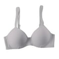 thumbnail image 2 of Women's Sheer Balconette Bra Unlined Mesh See Through Sexy Bras Underwire Full Coverage Convertible T-Shirt Bra Non Padded, 2 of 7
