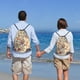 thumbnail image 5 of Fotbe Floral With Birds And Fantasy Flowers Bolsa Mochila con Cordón Estampada, Bolsa de Gimnasio Deportiva, Bolsa Cinch, Bolsa con Cordón para Hombres y Mujeres-Medium, 5 of 6
