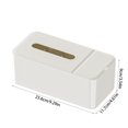 thumbnail image 3 of Plastic Tissue Box Holder for Living Room Dining Room Home Wet Resistant Storage, 3 of 7