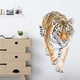 thumbnail image 2 of Advancent Calcomanía de puerta de tigre, Mural de tigre de dibujos animados, papel de pared adhesivo impermeable, pegatina 3D ligera, arte de pared de Decoración del hogar Advancent HA013131-00, 2 of 6