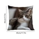thumbnail image 3 of Uuiauoio Cat Pillow Covers 18x18, Cats Lovers Lady Gifts, Cat Gifts for Mom Mother's Day, Cats Decorative Pillow Covers for Home Bedroom Living Room Office Decor, 3 of 6