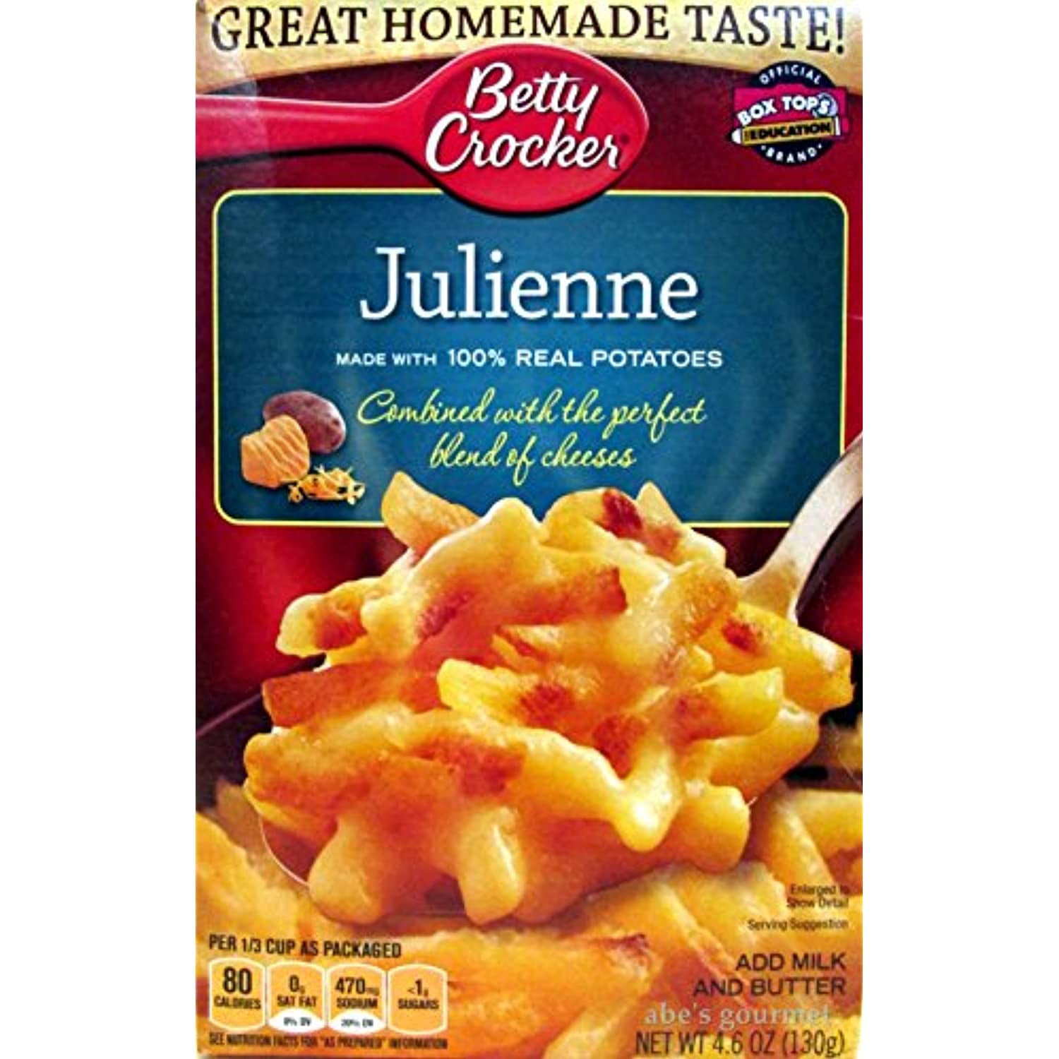 Betty Crocker Real Potato Sides Julienne (Pack Of 3) 4.6 Oz Boxes