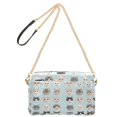 thumbnail image 2 of FORMRS Women Crossbody Purse with Chain Strap Vegan Leather Shoulder Handbag, Cute Cat Faces, 2 of 7