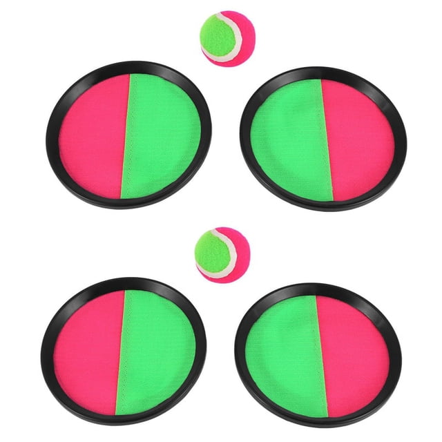 2X Juego de Lanzamiento Y Captura Juego de Pelota de Juego de Juego de Pelota de Deportes Al Aire Libre Juego para Niños Jugando