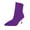 Purple, variant on Womens Knit Ankle Boots Pointed Toe Kitten Heels Booties Winter Stiletto Mid Heel Sock Boots Shoes