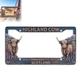 thumbnail image 1 of Ainf Cow Commemorative Edition License Plate Cow License Plate Animal Cows & License Plate Holder Metal Vehicles Standard For Front, 1 of 9