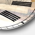 thumbnail image 3 of Designart « l'Hiver dans les Granges » Horloge Murale de Style Ferme, 3 of 4
