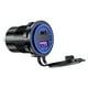 thumbnail image 3 of Adaptador De Corriente Usb Para Coche Cargador USB dual para motocicleta de coche PD QC 3.0 Adaptador de enchufe de cargador USB (Azul), 3 of 5