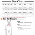 thumbnail image 3 of Dwaogom Solid Women’s Elastic Waist For Casual With Casual Long Length Pants Jumpsuit Relaxed Fit Straight Leg Pant Imitation Denim Leggings, 3 of 6