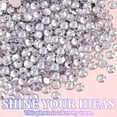 thumbnail image 4 of 16000Pcs Resin Rhinestones with Tweezers for Crafting, Dark Pink 2-6mm Mixed Sizes Non Hotfix Flatback Gems, Bedazzling Crystal for DIY Crafts Clothing Tumblers Mugs Shoes Fabric Decor Nail Art, 4 of 8