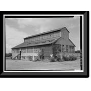 Historic Framed Print, United States Nitrate Plant No. 2, Reservation Road, Muscle Shoals, Muscle Shoals, Colbert County, AL - 19, 17-7/8" x 21-7/8"