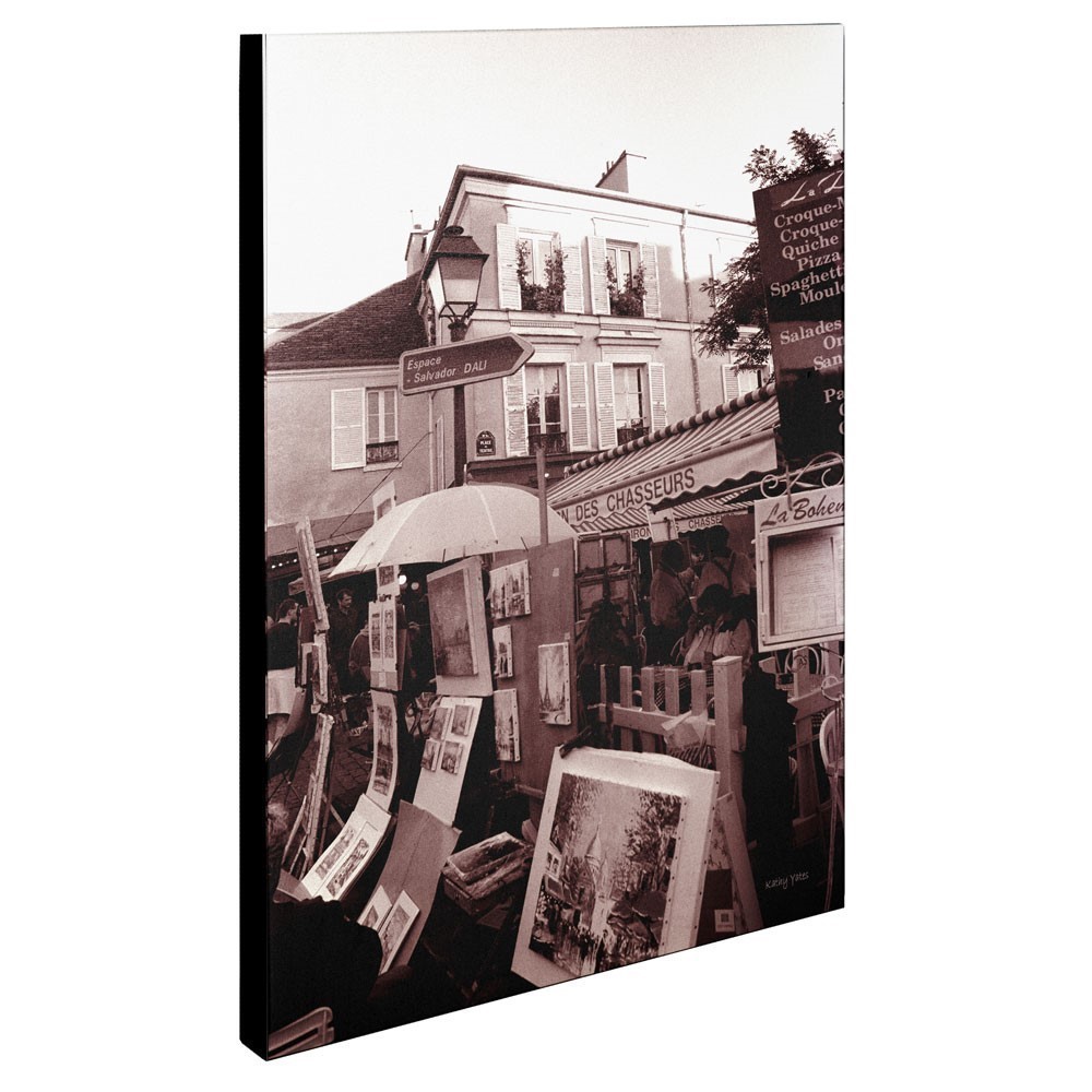 Trademark Fine Art 'Montmartre 2' Canvas Art by Kathy Yates