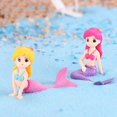 thumbnail image 6 of Mermaid DIY Mini Miniature Figurine Garden Dollhouse Decor Micro Landscape, 6 of 8
