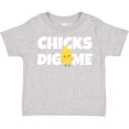 thumbnail image 3 of Inktastic Chicks Dig Me Boys Toddler T-Shirt, 3 of 5