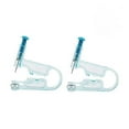 thumbnail image 3 of Ear Piercing Gun Set Disposable Self Ear Piercing Guns Household Safety Ear Piercing Kit Tool With Ear Studs 2pcspurple Diamond Earrings, 3 of 5