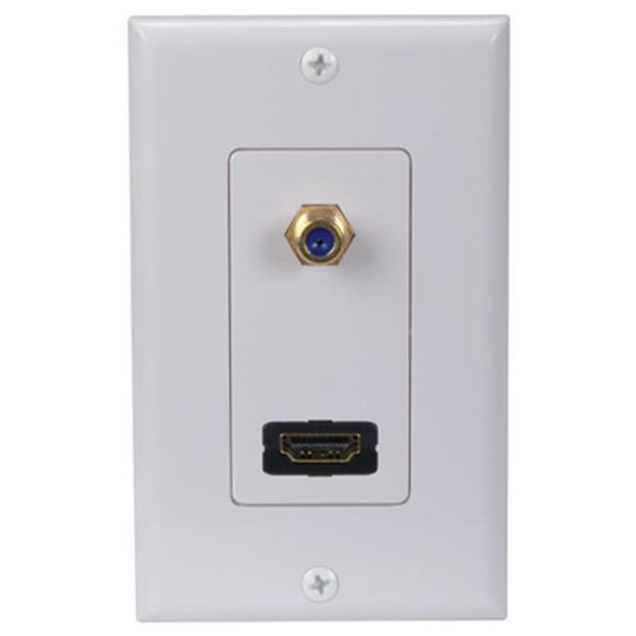 DH202F HDMI F Connector Wall Plate