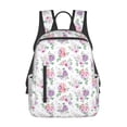 thumbnail image 1 of Balery Rose Flower B Mochila ligera para hombre y mujer: duradera e impermeable, ideal para la escuela, el trabajo, viajes y uso diario., 1 of 7