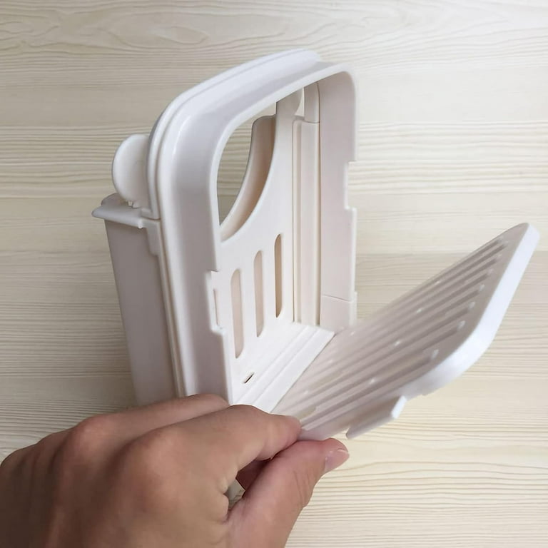 Geedel Foldable Bread Slicer Guide, Easy to Use Loaf Slicer, Great for Bread  Machine, Loaf, Toast 