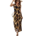 thumbnail image 2 of Aesthetic Leopard Print Sleeveless Dress Summer Women Clothes Dress for Pregnant Women Dresses, 2 of 9