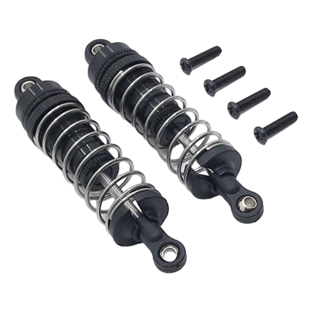Amortiguador trasero delantero Vogacara RCGOFFLOW Aleación de aluminio Negro
