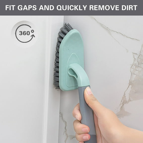Multipurpose Bathroom Cleaning Brush Set | Tile Floor & Window Cleaning Tool | Household Corner & Gap Cleaner | Includes 1 Brush