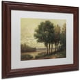 thumbnail image 2 of Trademark Fine Art "Tranquility" Canvas Art by Daniel Moises, White Matte, Wood Frame, 2 of 4
