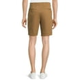 Men's and Big Men's Flat Front Shorts, 9" Inseam, Sizes 2854