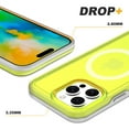 thumbnail image 4 of Magnetic Case for iPhone 15 Pro Max, Compatible with MagSafe Charging, Shockproof Anti-scratch Protective Case PC Matte Translucent Ultra Thin Phone Cover for iPhone 15 Pro Max, Green, 4 of 5