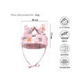 thumbnail image 5 of Gorro Protección Caídas Cascos Bebé Lab.G Rosa, 5 of 5
