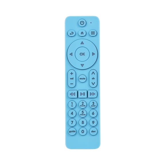 Incipio Universal TV Remote Control with Bright Colors – Easy-to-Find, User-Friendly Design, Compatible with Most TV Brands & Streaming Devices