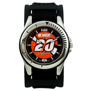 NASCAR Tony Stewart Men's Water Resistant Sports Watch, Black and Orange Dial