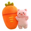 thumbnail image 1 of Juguete de peluche CUTICAT zanahoria almohada de peluche 30 cm, 1 of 8