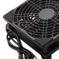 thumbnail image 5 of Ventilador de 120 mm para Router, Ventilador de Refrigeración para PC, Refrigerador TV Inalámbrico, Silencioso, Alimentación CC de 5 V, USB, 12 cm, con Tornillos y Red Protectora., 5 of 5