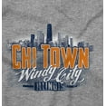thumbnail image 2 of Chi Town Chicago Windy City Pride IL Plus Size Crewneck Graphic Tee Shirt Brisco Brands 2X, 2 of 4