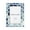 Indigo, variant on Handicrafts Home Indigo Picture Frames - Shades of Blue Bone Inlay - Mosaic Style Photo Frames Size 4X4